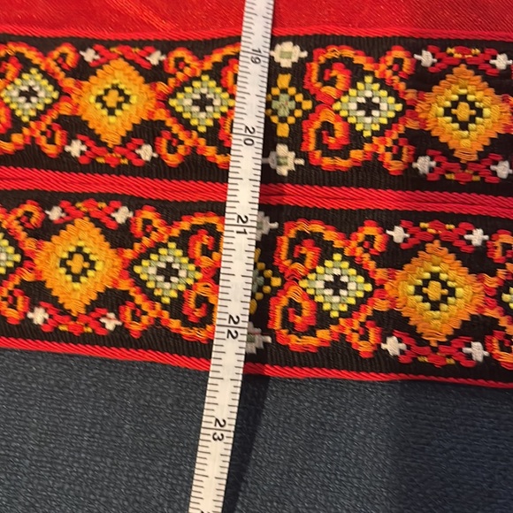 Claudio Nucci red embroidered tunic - Picture 12 of 12